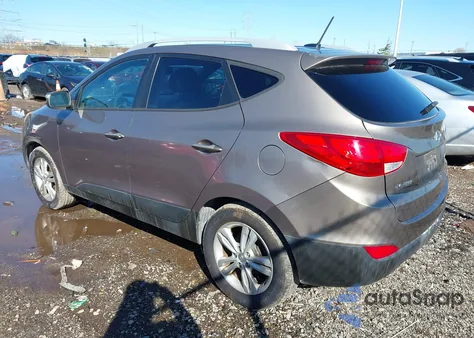 2013 Hyundai Tucson Gls from USA, damaged, VIN KM8JUCACXDU726266
